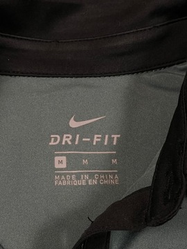 Nike Dri-Fit Koszulka Polo Męska Zieleń Logo Klasyk Unikat M