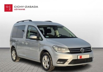 Volkswagen Caddy IV Kombi Maxi 2.0 TDI SCR BlueMotion Technology 150KM 2016 Volkswagen Caddy SalonPL Comfortline 2.0TDI 150KM DSG Hak WEBASTO Kamera A, zdjęcie 6