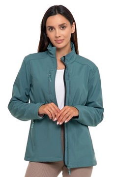 Женская весенняя куртка на молнии без капюшона SoftShell на молнии MORAJ L