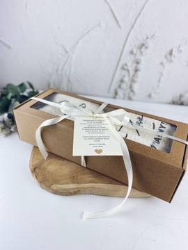 НАБОР ПОЛОТЕНЦЕВ С ПОСВЯЩЕНИЯМИ СВАДЕБНЫЙ ПОДАРОК ​​ДЛЯ НЕВЕСТНЫХ