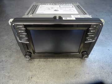 RADIO RADIOODTWARZACZ EKRAN WYŚWIETLACZ SKODA YETI 5L 5L0035200B