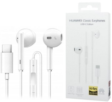 ORYGINALNE SŁUCHAWKI HUAWEI CM33 USB TYP C P20 PRO