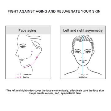 Germanowy wałek do masażu twarzy Elektryczny