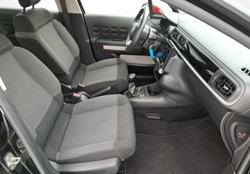 Citroen C3 III Hatchback Facelifting 1.2 PureTech 83KM 2021 Citroen C3 Citroen C3 Zadbany Czerwony Czarny AndroidAuto Klima, zdjęcie 12