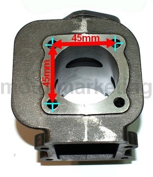 ГОЛОВКА ЦИЛИНДРА 70 YAMAHA BWS BWS50 BW'S 50 AC