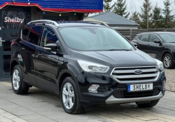 Ford Kuga II SUV Facelifting 2.0 TDCi 150KM 2019 Ford Kuga 2.0TDCI 150KM Xenon Led Klima Navi Pol Skora Parkasist PO OPLATA, zdjęcie 15