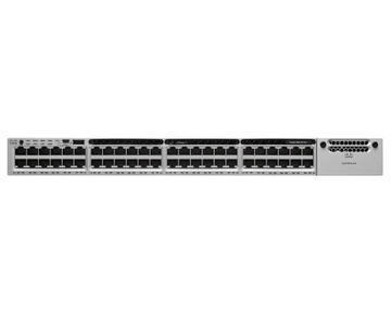 WS-C3850-48F-S 48x1G RJ45 PoE+ 800W PoE+ Opcjonalny 4x10G SFP+ PSU 1100W IP