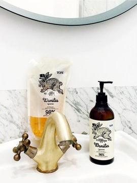 YOPE Натуральное мыло для рук Ваниль и Корица 500мл