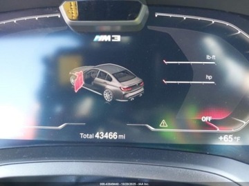 BMW Seria 3 G20-G21 2021 BMW M3 COMPETITION 2021, 3.0L R-6 503KM, RWD, od ubezpieczalni 3.0 Benzyna, zdjęcie 12