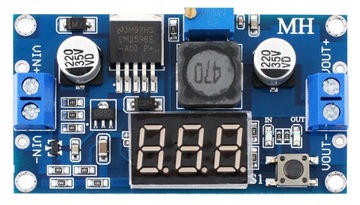 REGULOWANY STABILIZATOR NAPIĘCIA PRZETWORNICA MODUŁ ZASILAJĄCY LM2596S LED