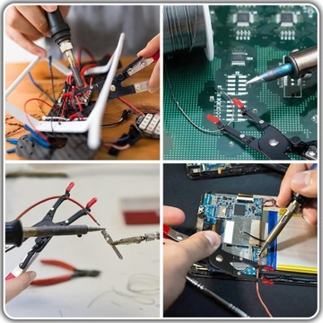 SZCZYPCE POMOCNICZE - DO LUTOWANIA PRZEWODÓW KABLI UCHWYT 240mm