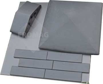 Навесы для столбов 38х38см клинкер 1 сорт ЦВЕТА