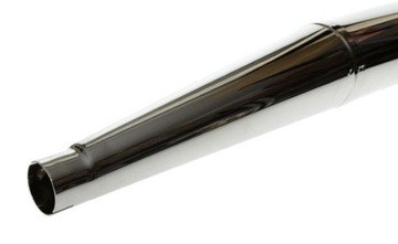Tłumik wydech MZ ES 250/0 Jaskółka chromowany jakość PREMIUM