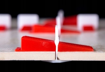 START SET DO POZIOMOWANIA PŁYTEK KLIPSY KLINY 2 mm + Szczypce Zaciskacz