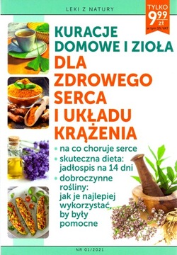 Kuracje domowe i zioła dla serca i układu krążenia