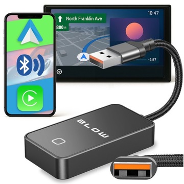 ADAPTER BEZPRZEWODOWY CARPLAY ANDROID AUTO WIFI BLUETOOTH