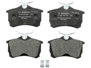 ТОРМОЗНЫЕ КОЛОДКИ BOSCH HONDA ACCORD VII (CL, CN)