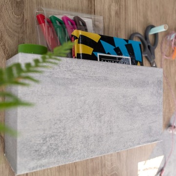 Декоративный шпон для мебели, столешницы, имитирующий БЕТОН, цвет серый, ширина 90