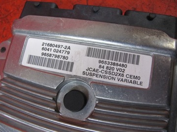 PEUGEOT 407 2.7 HDI ŘÍZENÍ JEDNOTKA ZAVĚŠENÍ