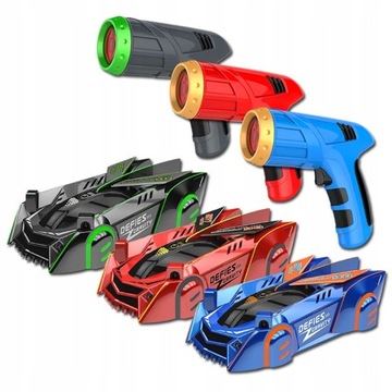 АВТОМОБИЛЬ С ЛАЗЕРНЫМ УПРАВЛЕНИЕМ ПО СТЕНЕ, нет, пластик, 3 м +