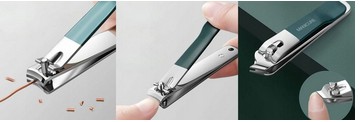 ZESTAW DO MANICURE OBCINACZ DO PAZNOKCI 6W1 ETUI AKCESORIA