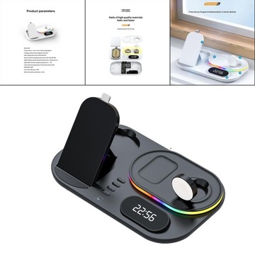 Беспроводная зарядная панель Harayaa 3 в 1