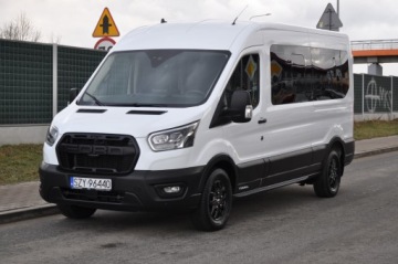 Ford Transit VIII 2021 FORD TRANSIT L3H2 8 os TRAIL AUTOMAT 2.0 170 KM SALON PL Bezwypadkowy I Wł, zdjęcie 18