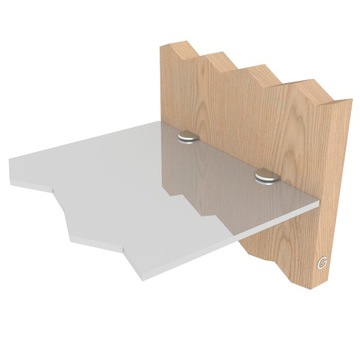 4 полкодержателя стеклянные 5-9 мм со штифтом