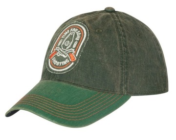 CZAPKA Z DASZKIEM BASEBALL HELIKON SNAPBACK GREEN