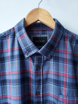 WESTBURY koszula flanelowa 100% cotton L 42 Nowa