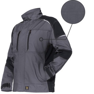 КУРТКА, толстовка мужская рабочая, ЗАЩИТА OHS, для РАБОТЫ, летняя, светоотражающая, размер 52