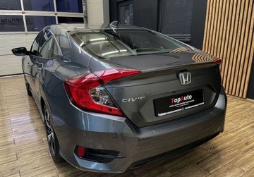 Honda Civic X Sedan 4d 1.5 VTEC Turbo 182KM 2018 Honda Civic 1.5 TURBO kamera 182KM gwarancja bezwypadkowy MANUAL 44 000, zdjęcie 8
