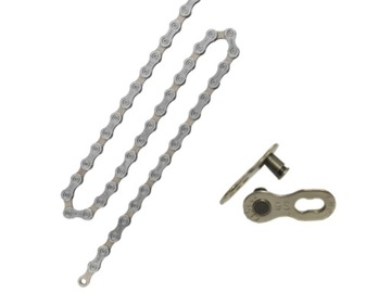 Łańcuch rowerowy Shimano oryginalny 10rz + SPINKA