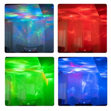 LAMPKA NOCNA Z SOLĄ HIMALAJSKĄ LECZNICZA PROJEKTOR KOLORÓW NA PREZENT