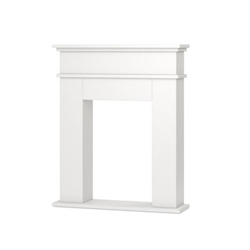 Portal kominkowy atrapa kominka obudowa FORI W01-Biały mat Warmtec