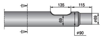 GROT MŁOT HYDRAULICZNY ATLAS COPCO MB 500