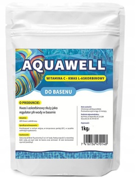 WITAMINA C 1kg Kwas L-Askorbinowy 100% Do basenu