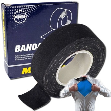 Taśma BANDAGE TAPE izolacyjna włókienna do zadań specjalnych HIPERMOCNA