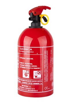 Аптечка первой помощи + треугольник + огнетушитель + жилет FV