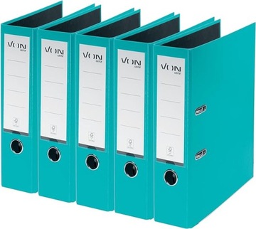 Segregatory Leitz turkusowe 5 szt