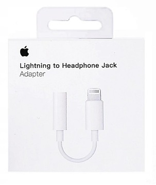 ORYG PRZEJŚCIÓWKA LIGHTNING JACK 3.5MM IPHONE