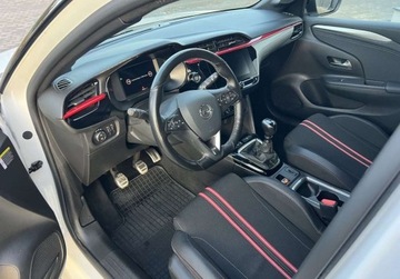 Opel Corsa F Hatchback 5d 1.2 Turbo 100KM 2021 Opel Corsa 1.2 Benzyna 100 KM LED Kamera Sensor Sport Czujniki Virtual coc, zdjęcie 7