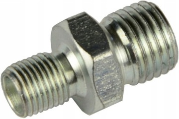 Nypel Hydrauliczny M10x1 x M14x1,5 łącznik Prosty