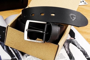 LONG Мужской кожаный ремень Gracio для брюк