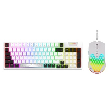 Zestaw Gamingowy AQIRYS: Klawiatura Mechaniczna + POLARIS Myszka Wireless