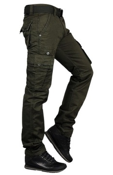 it079-4 гл. 34 РАБОЧИЕ БРЮКИ-КАРГО СВОБОДНЫЙ РЕМЕНЬ