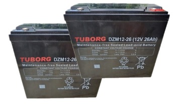 ZESTAW AKUMULATORÓW DO POJAZDÓW ELEKTRYCZNYCH 24V 26AH DZM12-26 6-DZM-20