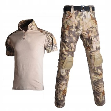 Komplet odzieży męskiej Mundur Wojskowy Camo w rozmiarze XXL