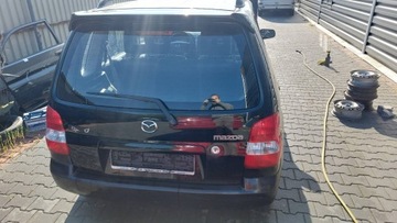 KOMPLETNY TYŁ DEMIO I A3F KLAPA BAGAŻNIKA ZDERZAK TYŁ LAMPY SPOILER