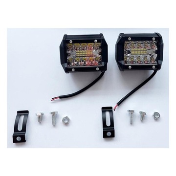 РАБОЧАЯ ЛАМПА АВТОМОБИЛЬНАЯ СВЕТОДИОДНАЯ ФАРА 6000K 60W 10800LM IP68 2ШТ.